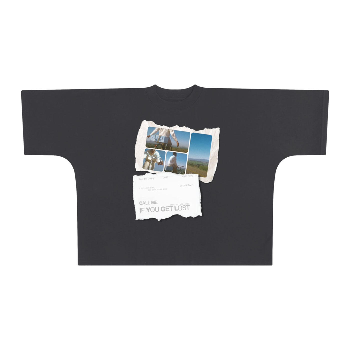 Oversize One-piece Pattern Cut Boxy Tee - 300 GSM