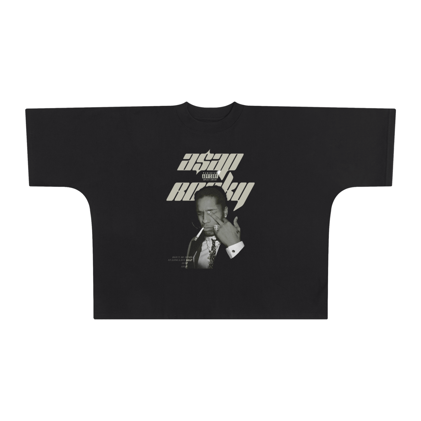Oversize One-piece Pattern Cut Boxy Tee - 300 GSM