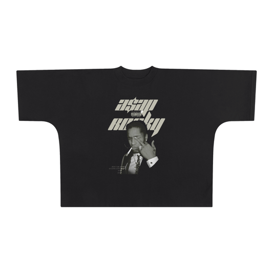 Oversize One-piece Pattern Cut Boxy Tee - 300 GSM