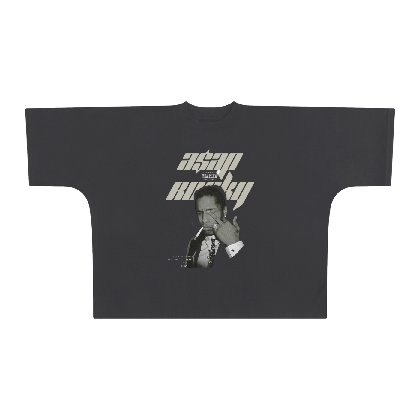 Oversize One-piece Pattern Cut Boxy Tee - 300 GSM