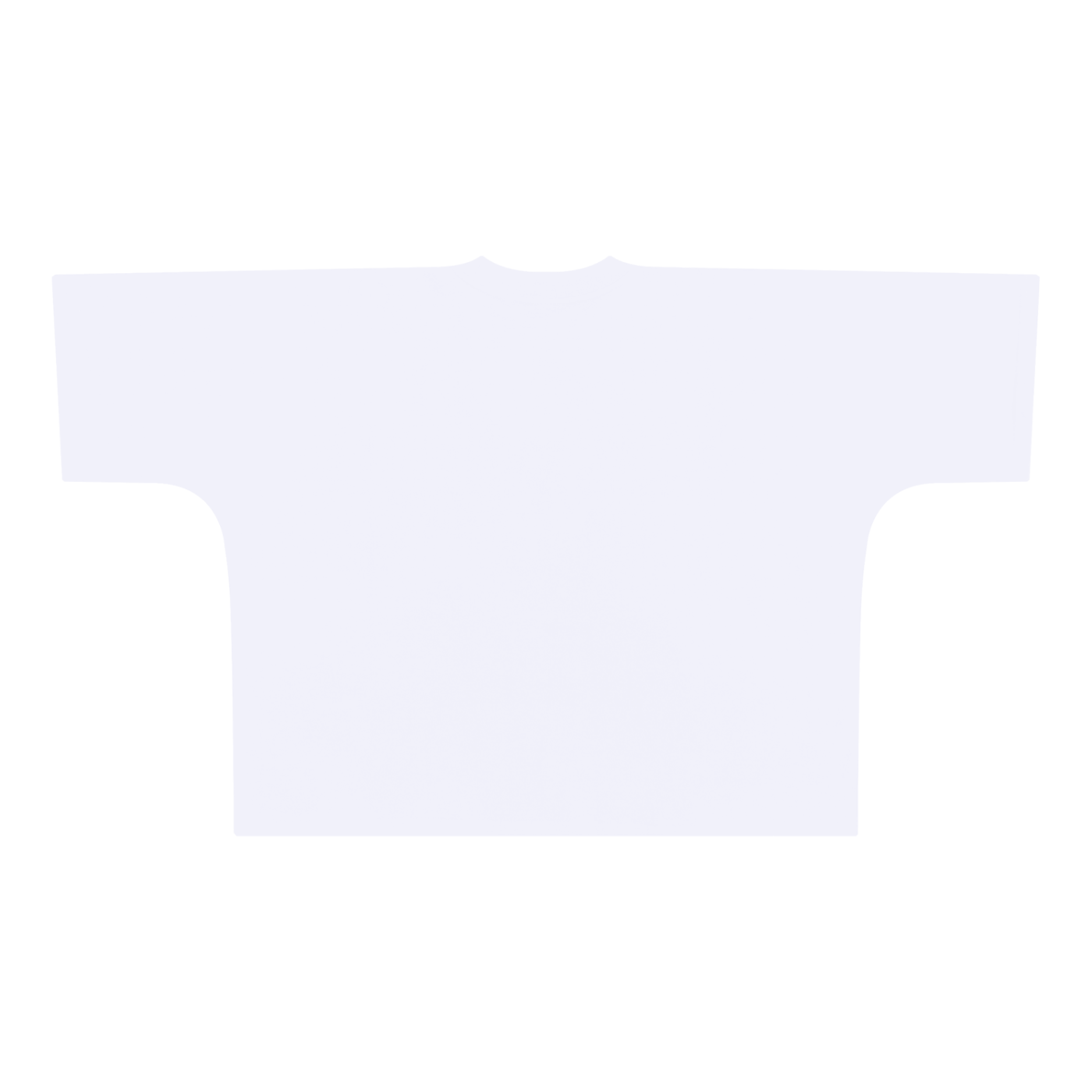 Black Truma Cut Boxy Tee - 300 GSM