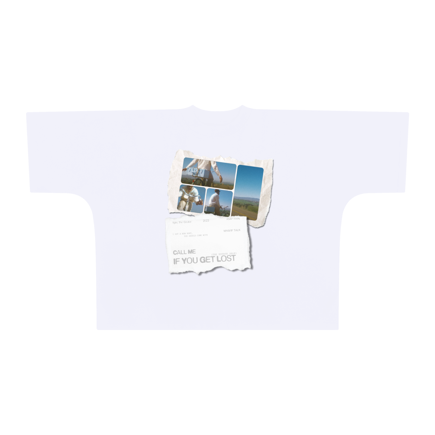 Oversize One-piece Pattern Cut Boxy Tee - 300 GSM